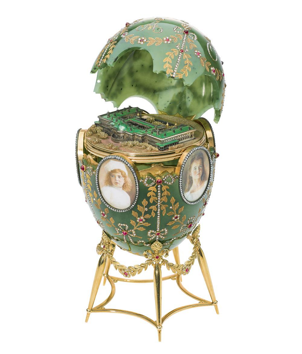 伦敦va博物馆fabergéinlondon珠宝展法贝热古董珠宝作品