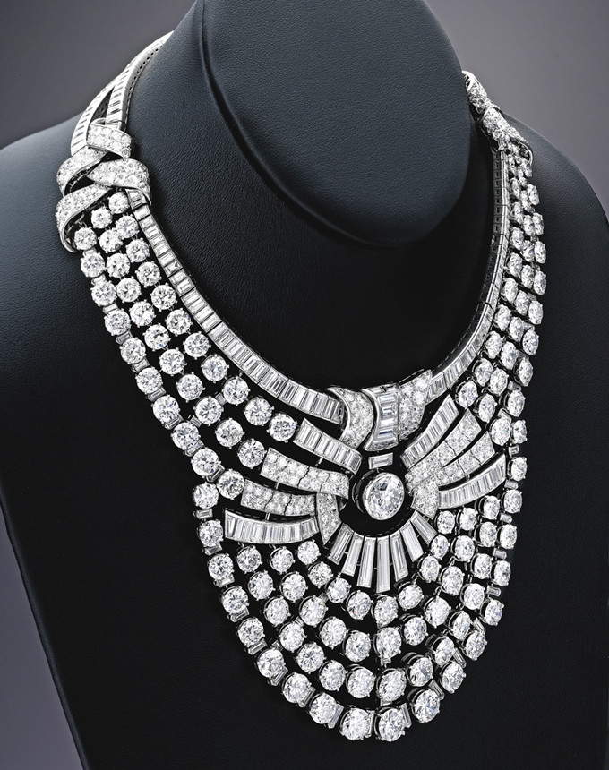 埃及王太后queennazli钻石项链苏富比拍卖4282万美元