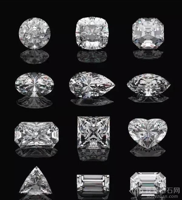 常见钻石琢型的特点及优势