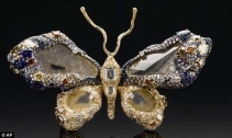 珠宝时尚：Cindy Chao皇家蝴蝶胸针图片和价格