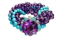 卡地亚Cartier 推出 古董修复新作：温莎公爵夫人紫水晶手链