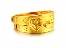 情侣黄金戒指多少钱 分享情侣黄金戒指款式图片