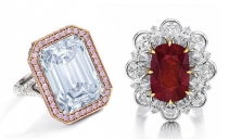 苏富比香港珠宝拍卖：24.70ct缅甸红宝石，梵克雅宝手链