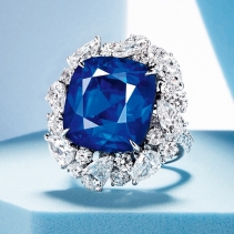 中国嘉德2023珠宝春拍：一颗30.14ct的缅甸蓝宝石估价最高