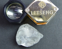 莱索托王国 Letšeng 矿区新发现一颗117.47ct宝石级钻石原石